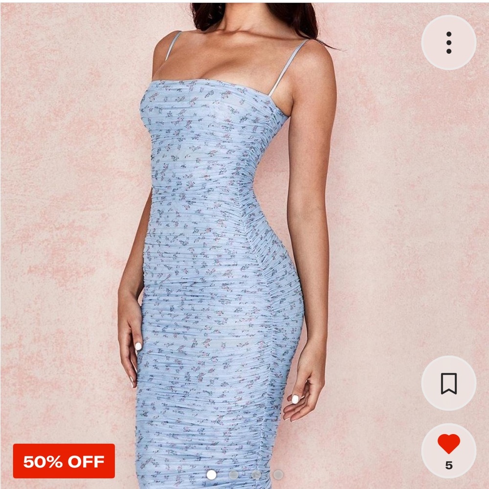 House of CB Sirene midi dress